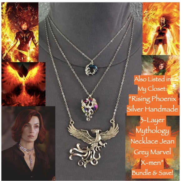 “Smaug in Flight" Dragon Handmade 2-Layer Necklace Tolkien, Empyrean Fourth Wing - Picture 16 of 16